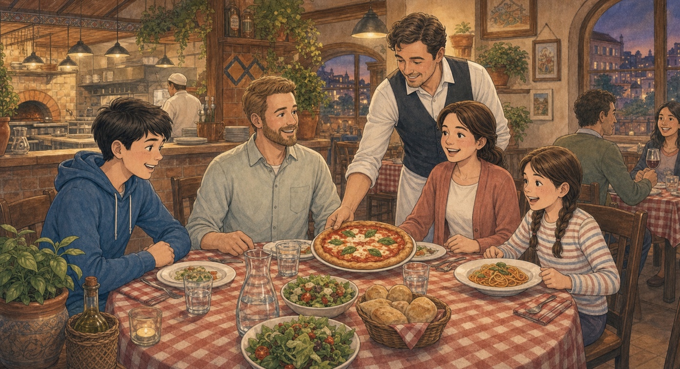 At the Restaurant